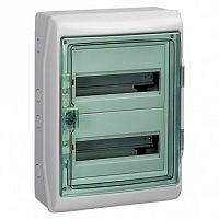 Распределительный шкаф KAEDRA, 36 мод., IP65, навесной, пластик, зеленая дверь | код. 13984 | Schneider Electric